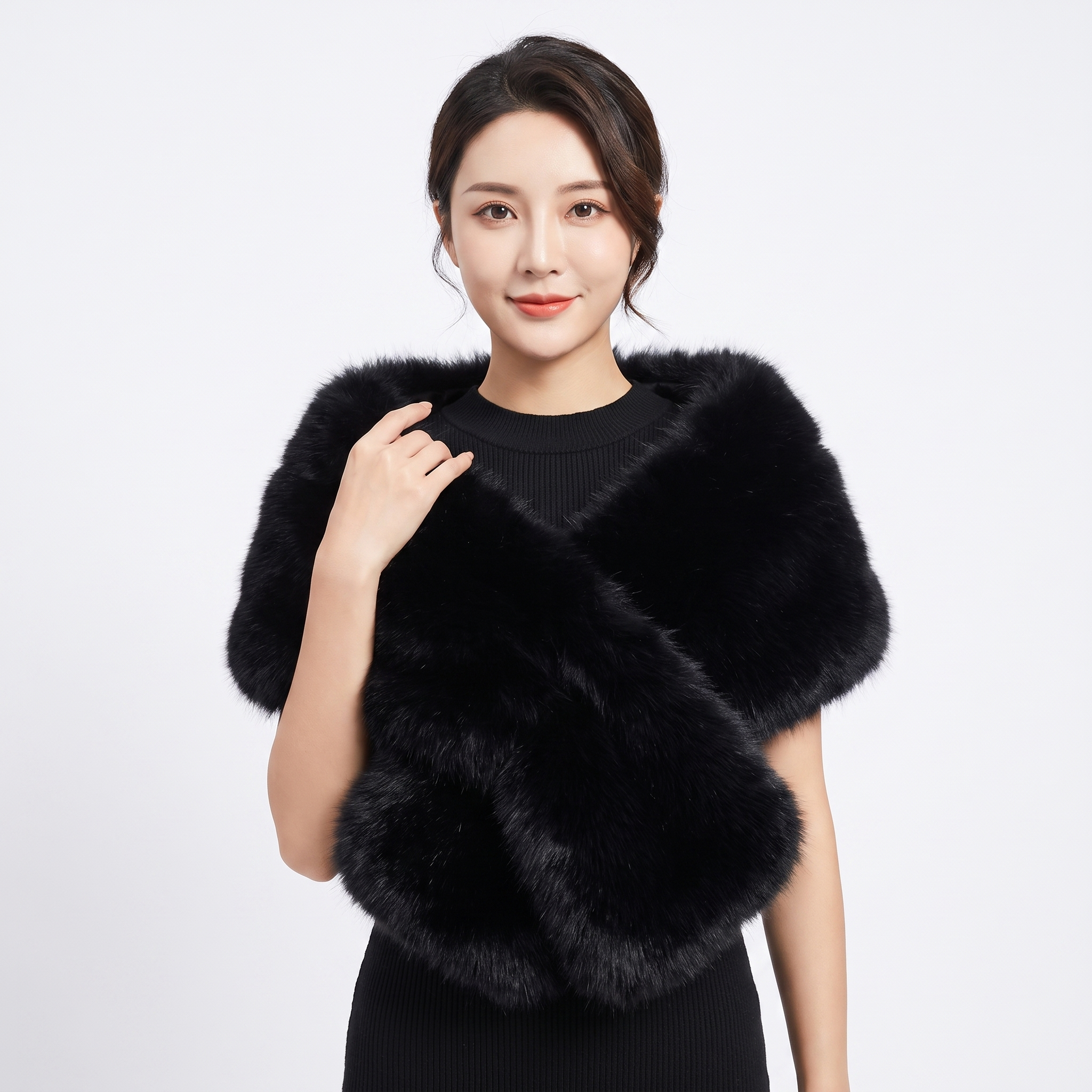 The Odette Evening Stole — worn