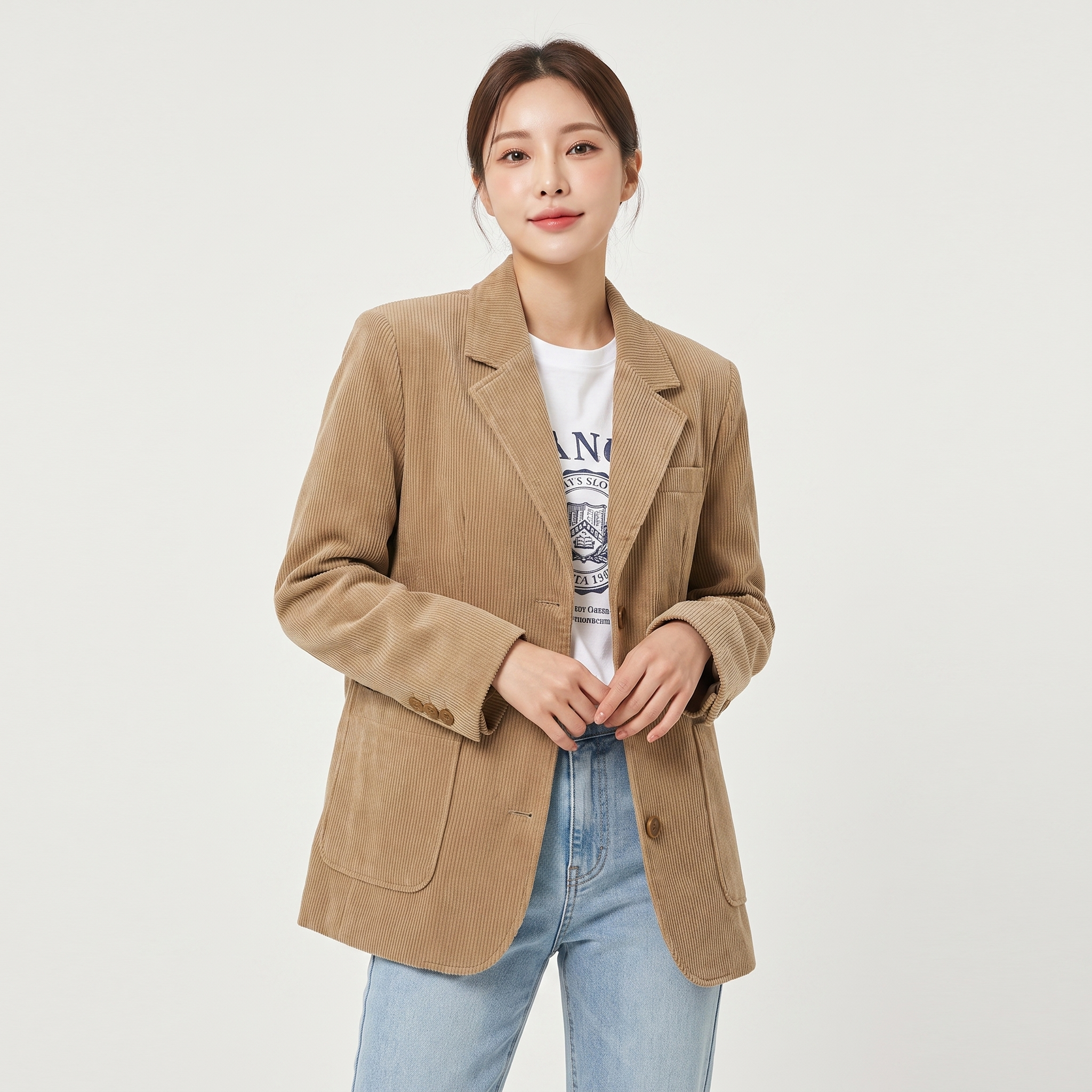The Josephine Corduroy Blazer — look