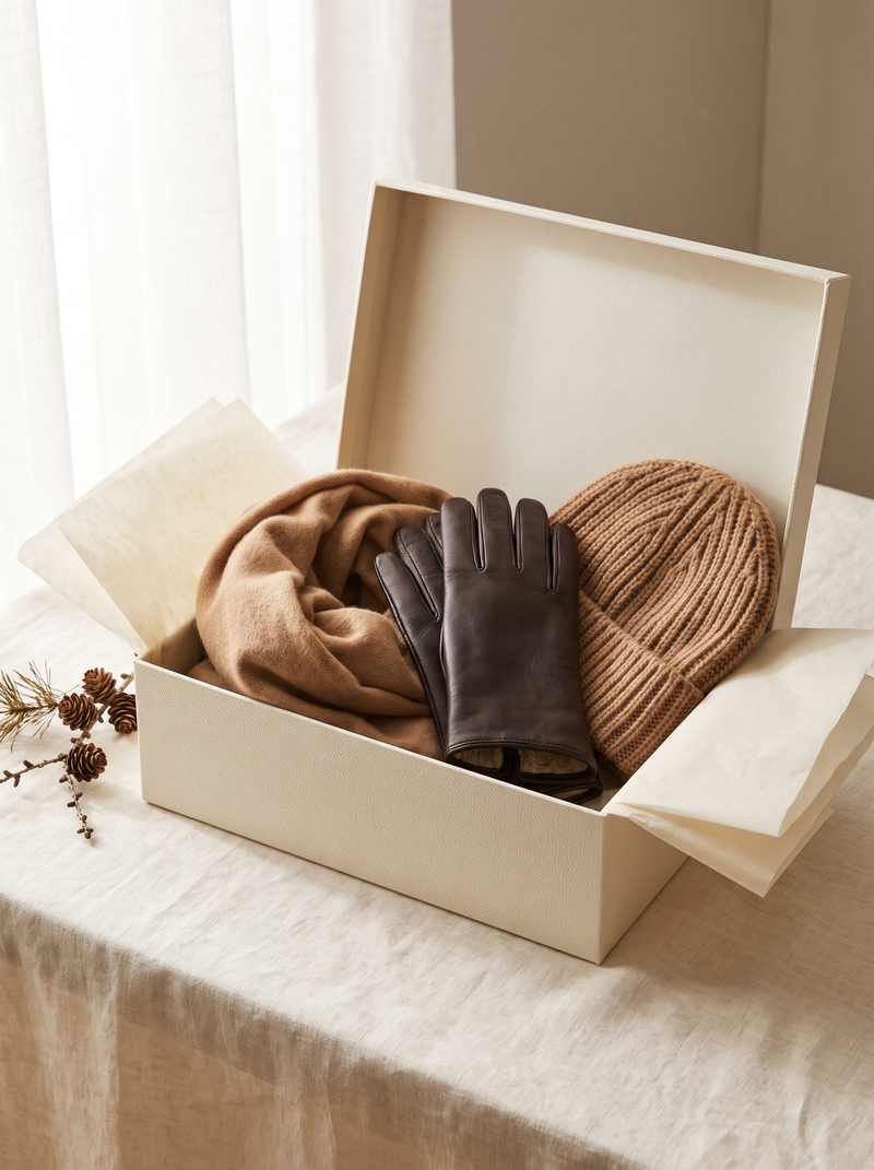 The Winter Gift Set in its Ashford gift box