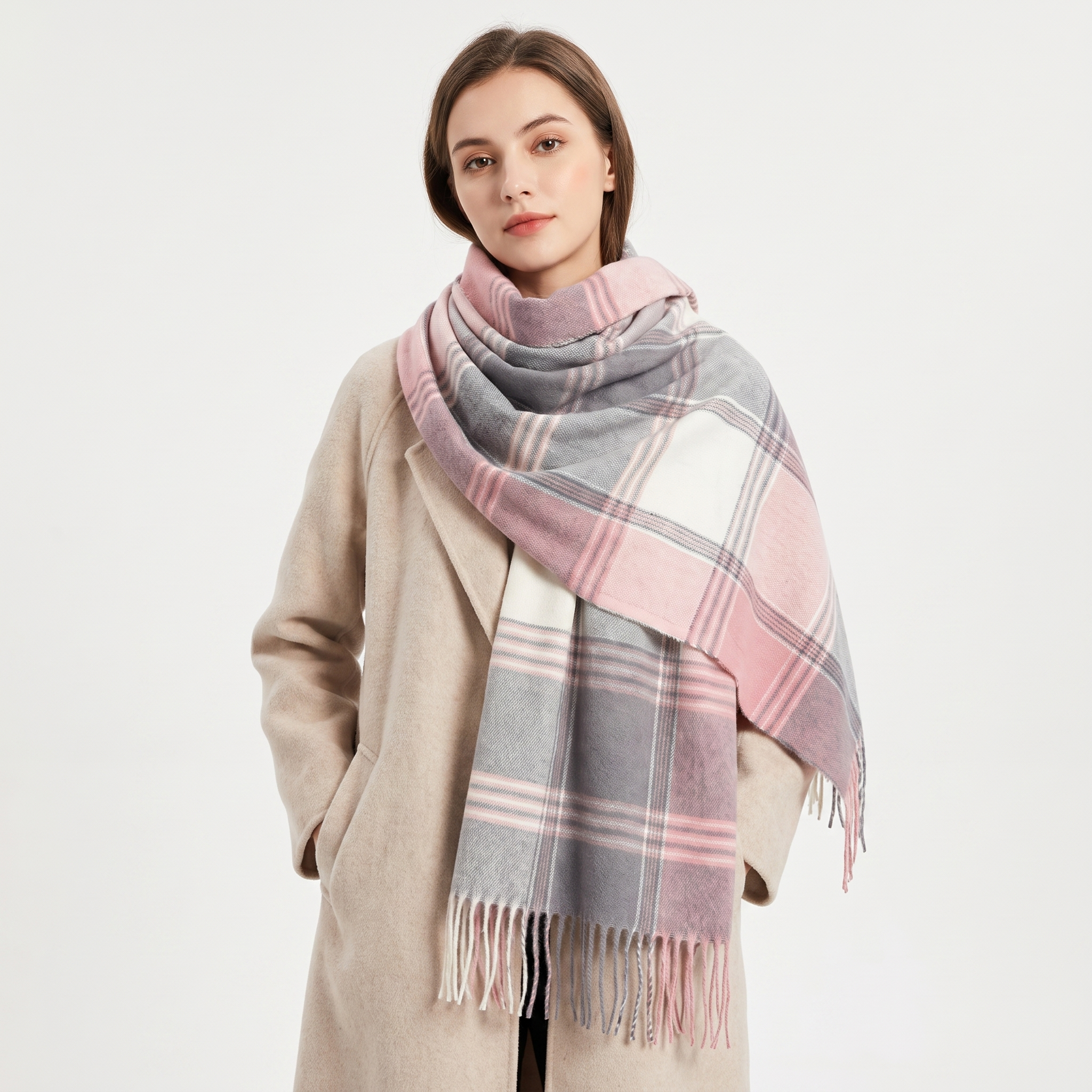 The Winter Gift Set — cashmere-touch scarf