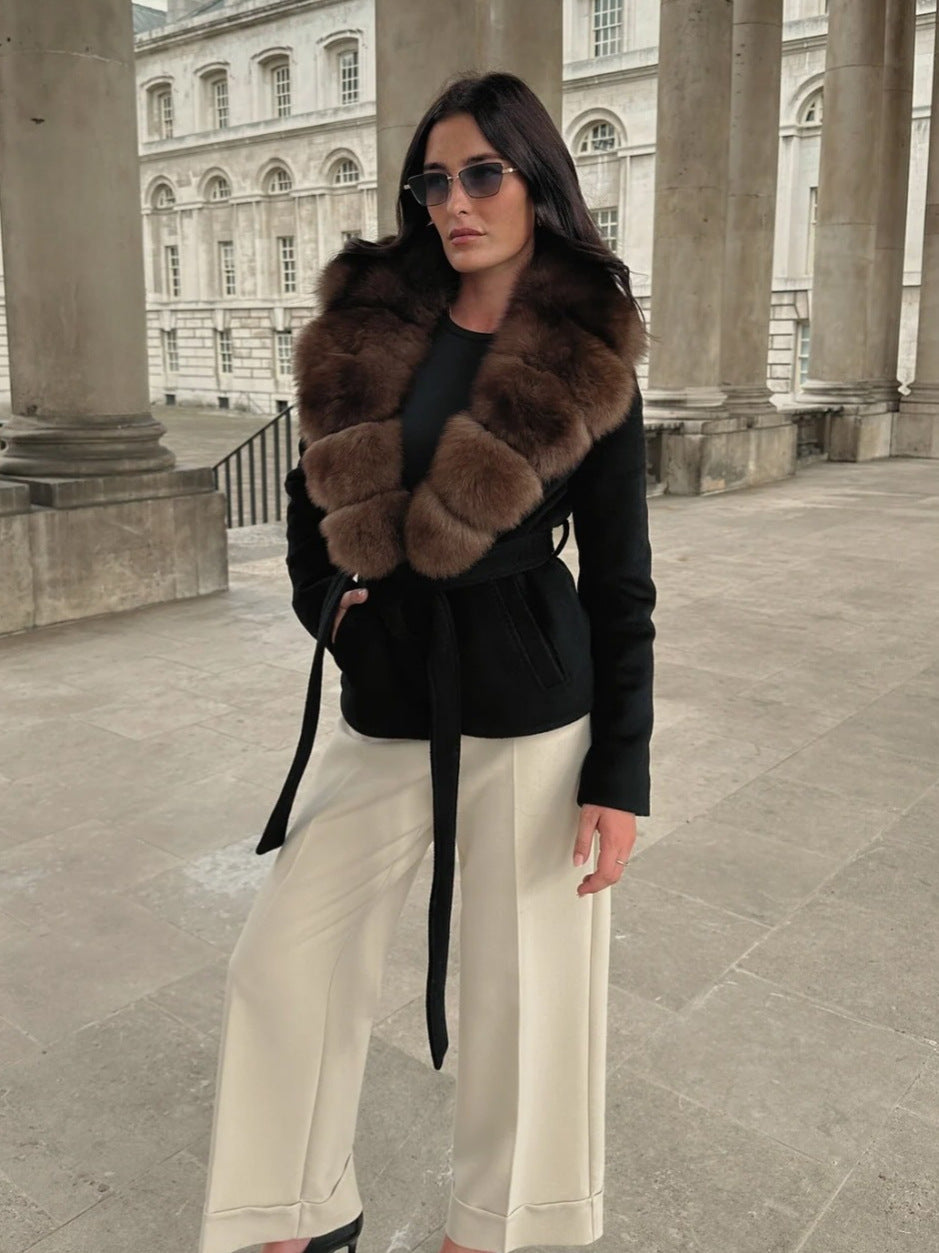 The Beatrice Collar Coat 1963 — side view